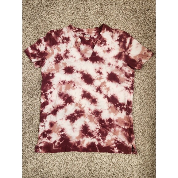 Victoria’s Secret PINK Womens Size Medium Pink Tie Dye TShirt Top - Picture 1 of 6